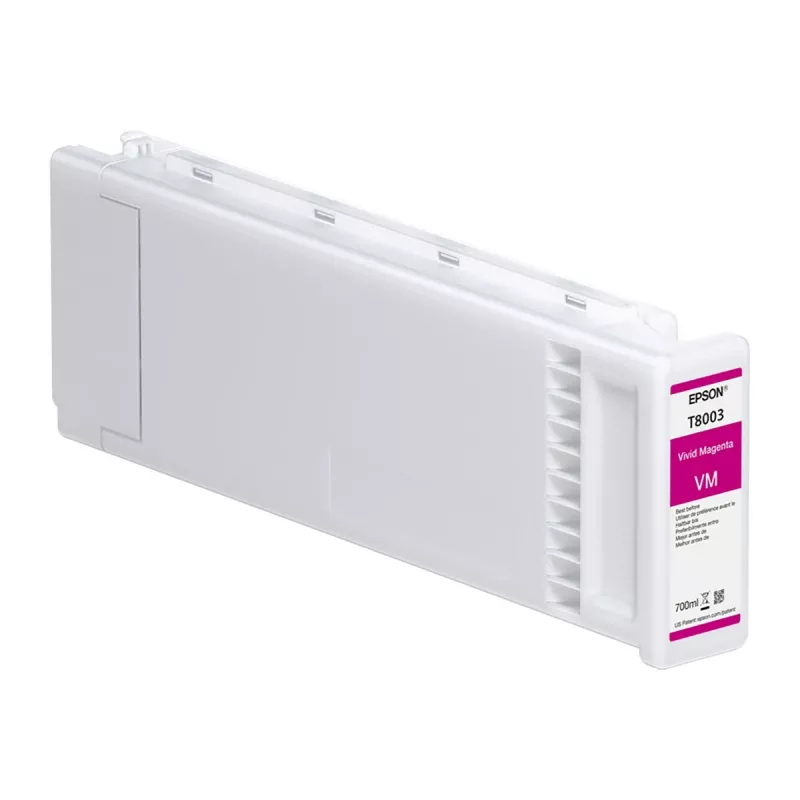 Cartucho de tinta Epson magenta vivo T80030N 700 ml para impressoras UltraChrome PRO