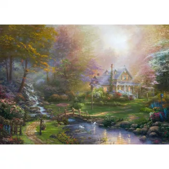 Puzzle de 1000 peças Schmidt Spiele Thomas Kinkade Studios «The Perfect Mother's Day» – 1000 peças