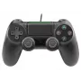 Comando com fio TRACER SHOGUN PRO preto — 16 botões, analógico/digital, cabo de 1,5 m, vibração, PC/PS4/PS3