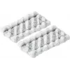 Panos de microfibra Bosch Home and Garden F016800574 — pequeno, branco, embalagem para limpeza
