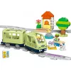 Conjunto de comboio de brincar LEGO DUPLO Aventuras interativas comboio 10427, 57 peças, 2 minifiguras, para crianças a partir dos 2 anos