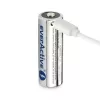 Bateria célula 18500 3,7V Li-ion 2100mAh adaptada a USB-C