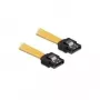 Cabo SATA DeLOCK 82481 0,7m amarelo