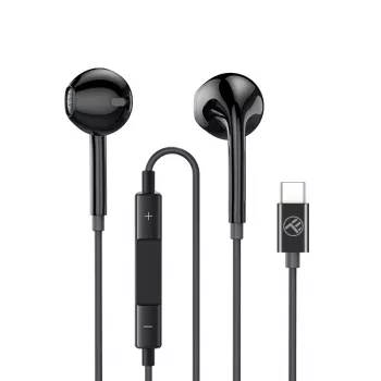 Headset In-Ear Tellur Basic Urbs Type-C Preto