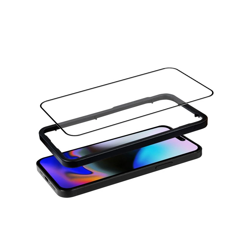 Vidro temperado 9H Full Glue iPhone 16 Pro Max