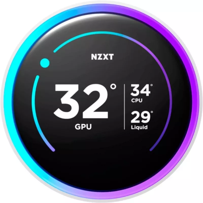 Nzxt RL-KR24E-W2 Ecrã Branco