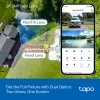 TP-Link Tapo C645D KIT, câmara sem fios com rotação/inclinação alimentada por energia solar, 3MP