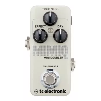 Pedal de efeitos para guitarra TC Electronic Mimiq Mini — efeito doubler, compacto, True Bypass