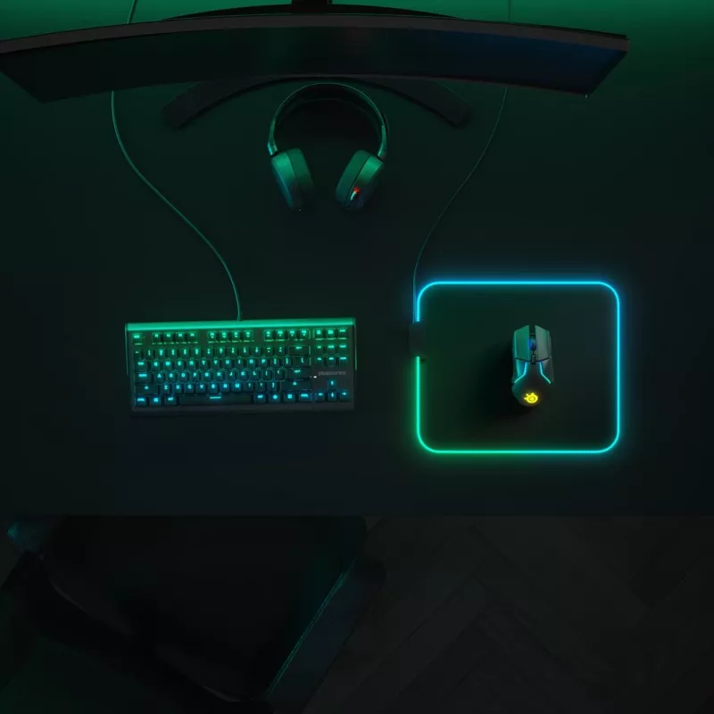 Tapete de rato gaming Steelseries QcK Prism Cloth Medium