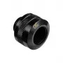 Alphacool 17471 Eiszapfen PRO conector HardTube de 13 mm G1/4, latão, 22 mm de diâmetro, 20 mm de altura, Deep Black