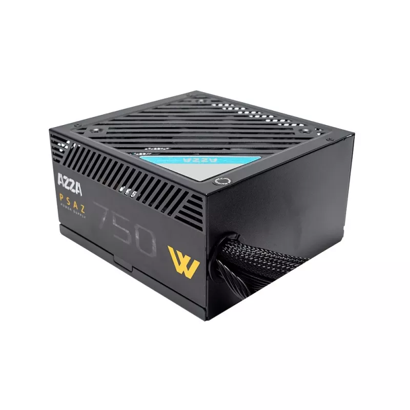 Fonte de alimentação Azza PSAZ-750W 20+4-Pin ATX ATX preto