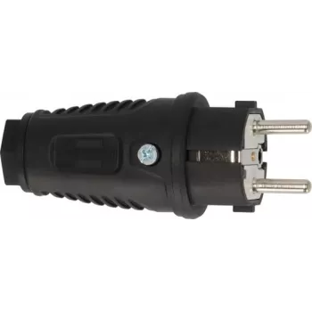 Ficha elétrica tipo E/F Brennenstuhl 1082040020 preto 230V 16A