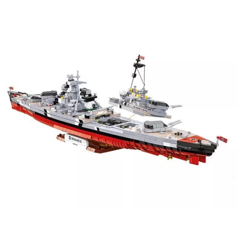 Kit de montagem Cobi couraçado Bismarck modelo com 3204 peças - Cobi CO BI-4860