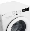 LG | Máquina de lavar roupa | F2WR508SWW | Classe de eficiência energética A-10% | Carga frontal | Capacidade de lavagem 8 kg | 1200 rpm | Profundidade 47,5 cm | Largura 60 cm | Visor | LED | Função vapor