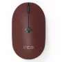 Rato INCA IWM-231RB 1600 DPI, sem fios, 4 botões, castanho, 2,4 GHz