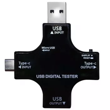 Medidor de potência/voltímetro USB USB-C ALLNET ALL-USB-PM2 (ALL-USB-PM2)