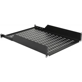 Prateleira de rack LOGON RAS415BL preto capacidade 50 kg 19 polegadas