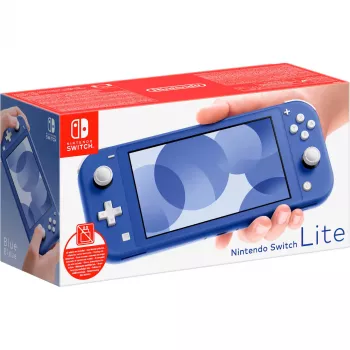 Switch Lite (sem fonte de alimentação), consola de jogos azul