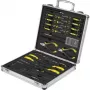 Basetech BT-1954694 conjunto de ferramentas DIY, técnico, eletricista em mala de transporte 30 peças