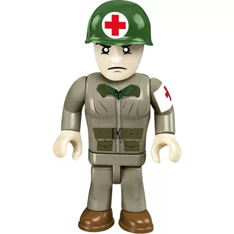 Blocos COBI Medical Willys MB 130 peças 6 anos