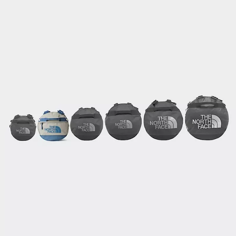 Mala de viagem The North Face Base Camp Duffel S - stone slab/granite cinzento