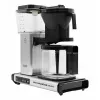 Máquina de café de filtro MOCCAMASTER KBG 741 — depósito de água de 1,25 l, jarra de 10 chávenas, 1520 W, aço inoxidável/preto