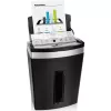 Destruidora de documentos Peach PS600-10, corte micro, 63 dB, preto, prateado