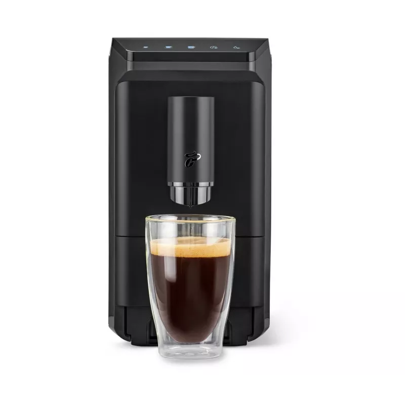 Máquina de café expresso Tchibo Esperto Mini preta – máquina de café expresso compacta para casa