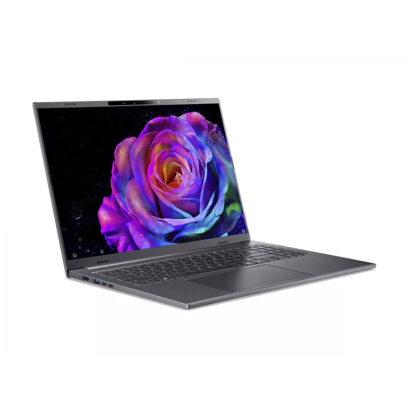 Portátil Acer Aspire 16 AI A16-52M-5565 — Intel Core Ultra 5 226V, 16 polegadas WUXGA+ (2048×1280), 16 GB LPDDR5x, 1 TB SSD, Intel Arc 130V, Windows 11 Home, Cinzento