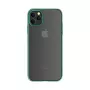 Capa rígida protetora Devia Glimmer Serie para iPhone 11 Pro, verde, parte traseira em PC