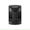 Carregador de pilhas Energizer Pro Charger AC 4 entradas para AA/AAA NiMH, 100–240 V, 2000 mAh incluídas