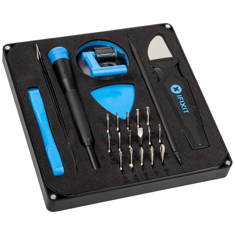 iFixit Essential Electronics Toolkit + tapete antiestático dobrável