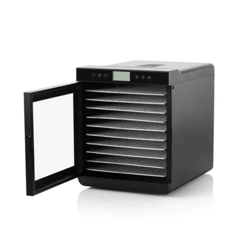 ETA | Desidratador de alimentos | Vital Air II ETA230290000 | Potência 650 W | Número de prateleiras 10 | Controlo de temperatura | Temporizador integrado | Preto