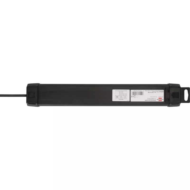Extensão de energia Brennenstuhl 1951160608 3 m 6 tomadas AC para interior preto