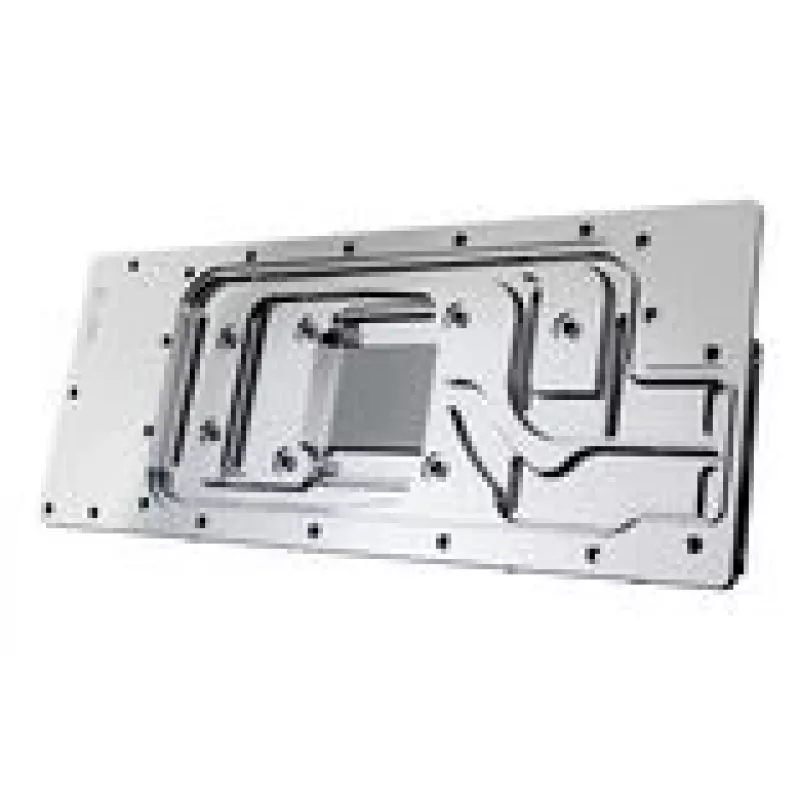 Bloco de água para GPU Alphacool ES de 1 slot para Nvidia H200 141GB NVL, 2x G1/4, preto/carbono