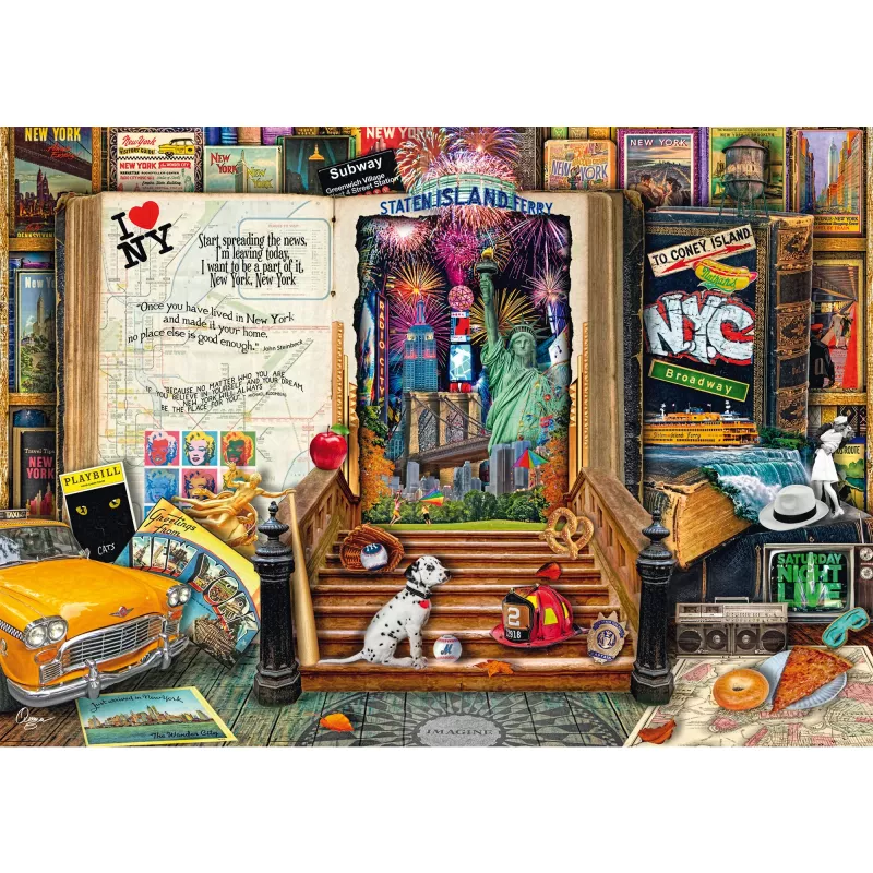 Puzzle schmidt spiele Aimee Stewart: Memories of New York — 1000 peças