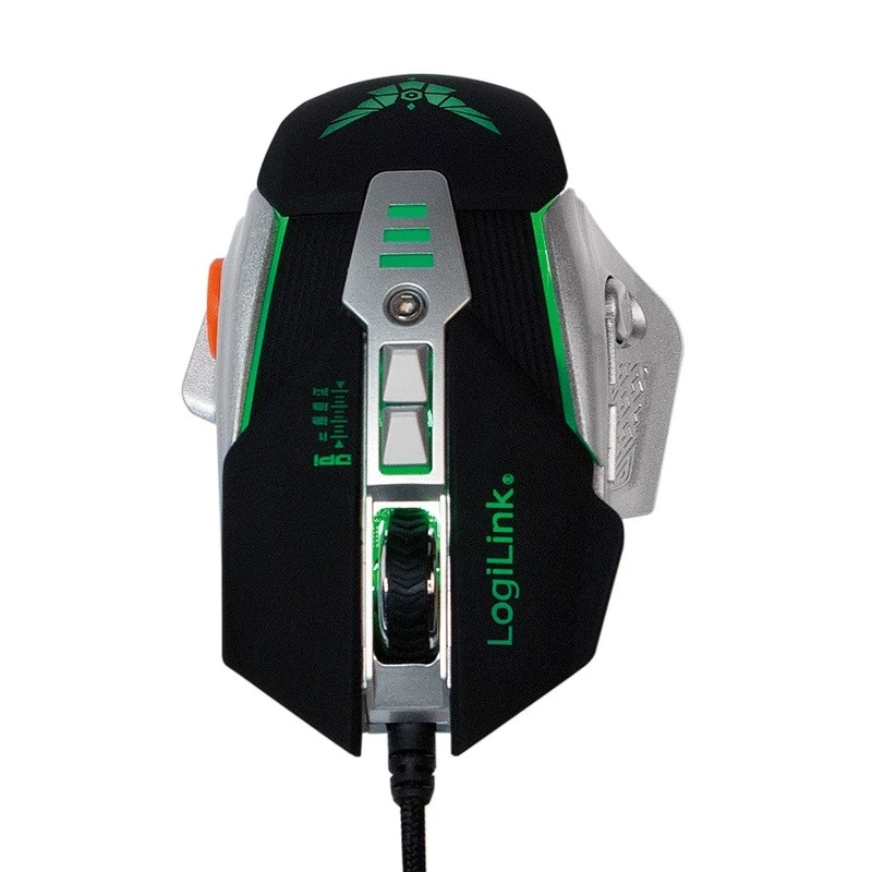 Rato de gaming USB com pesos adicionais