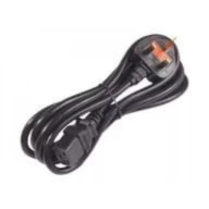 APC AP9895 cabo de alimentação, 16A 200-240V, C19 para ficha UK BS 1363A, 2,44 m, preto