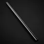 Tubo rígido de latão Bitspower None Chamfer 12mm AD, 500mm - brilho preto