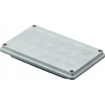 Flange de passagem de cabos com membrana de vedação Rittal 9665.770