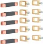 Conector para calha DIN Unive rs 12 x 10 mm 5 polos UM05B (UM05B)