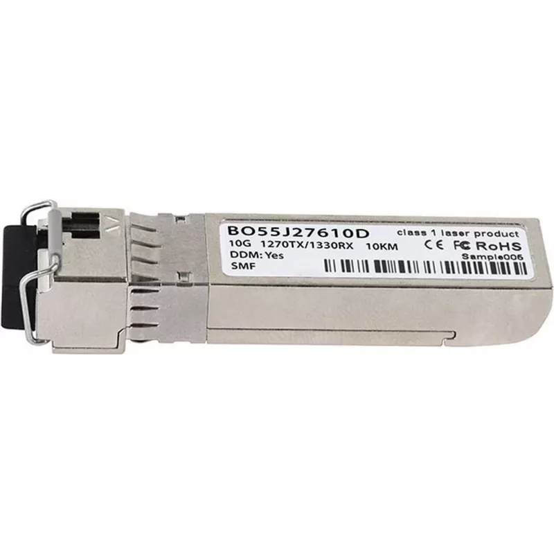 Módulo transcetor BlueOptics SFP-10G-BX-U-CO-BO SFP+, compatível com Coriant SFP-10G-BX-U, BO55J27610D, 10 Gbit/s, fibra ótica