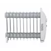 Mesko MS 7806 aquecedor elétrico ventilador Radiador a óleo, Interior, Branco, 1200 W
