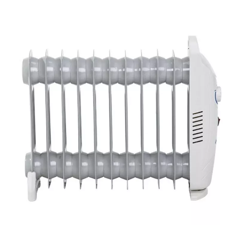 Mesko MS 7806 aquecedor elétrico ventilador Radiador a óleo, Interior, Branco, 1200 W