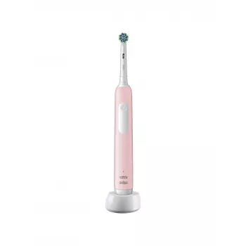 Escova de dentes elétrica Oral-B Pro Series 1 Cross Action para adulto, recarregável, rosa, número de cabeças de escova: 1, número de modos de escovagem: 3