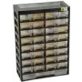 Caixa de arrumação allit VarioPlus Basic 54 — mala de plástico com 33 compartimentos, dimensões L 305