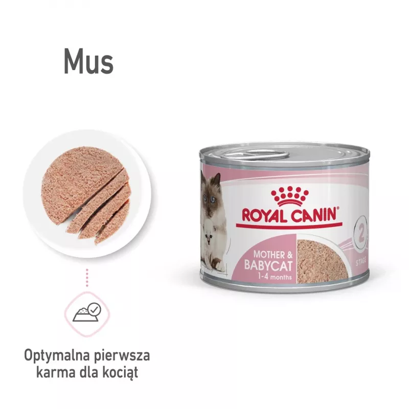 Royal Canin BABYCAT INSTINCTIVE - Ração húmida para gatos - 195 g