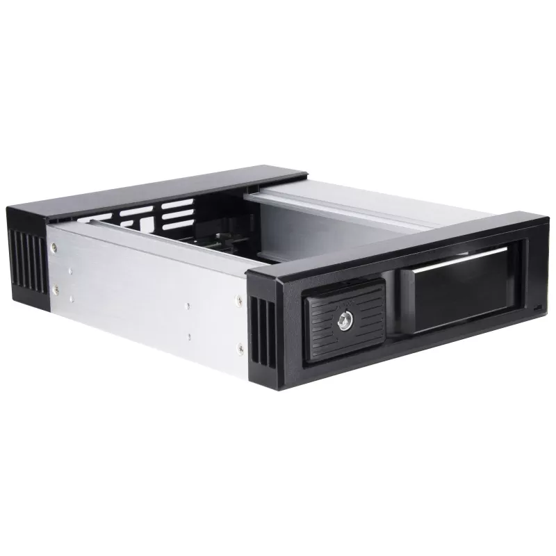 SilverStone FS301 - 13,3 cm (5,25 polegadas) - Suporte para unidade de armazenamento - 3.5 polegadas - SATA - Serial Attached SCSI (SAS) - SAS - SATA - 3.5