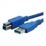 MediaRange – cabo USB – USB Type-B (M) para USB Type-A (M) – 3,0 m – azul (MRCS149)