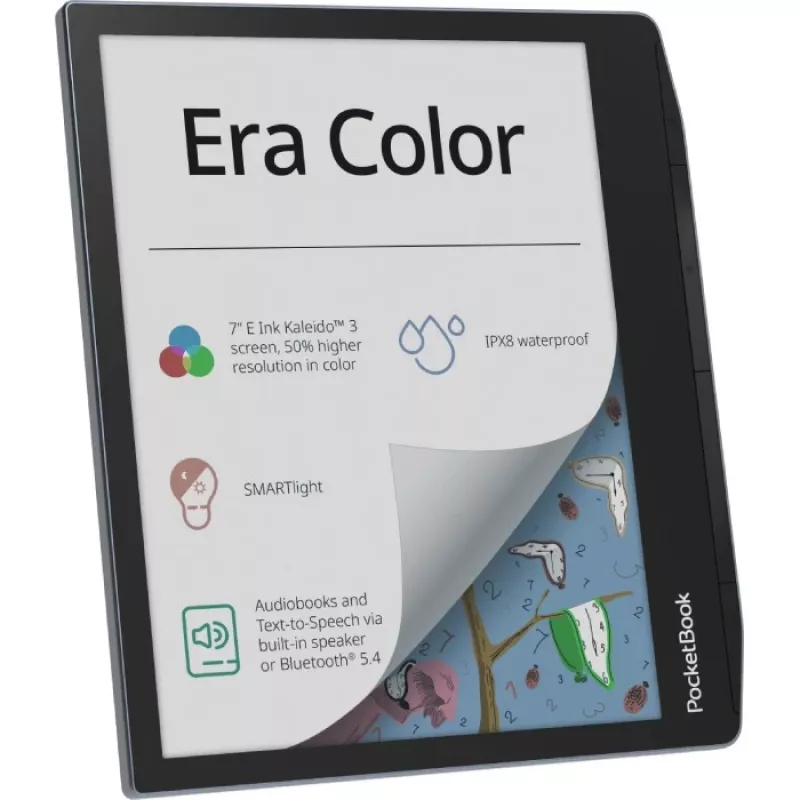 PocketBook Era Color Stormy Sea leitor de e-books 17,8cm (7) 32GB WLAN Bluetooth